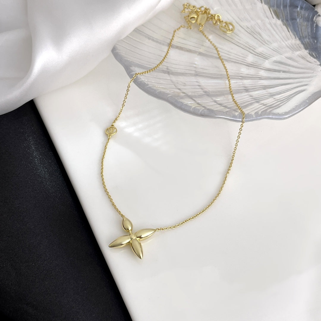 [Regal Gem]LOUISETTE GOLD NECKLACE