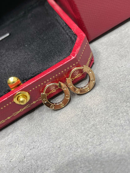 [Regal Gem]LOVE MINI EARRINGS