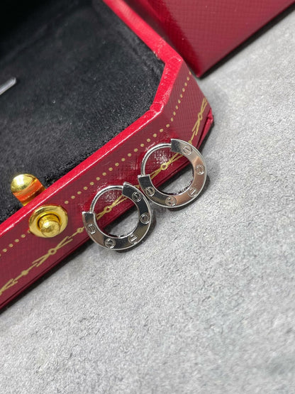 [Regal Gem]LOVE MINI EARRINGS