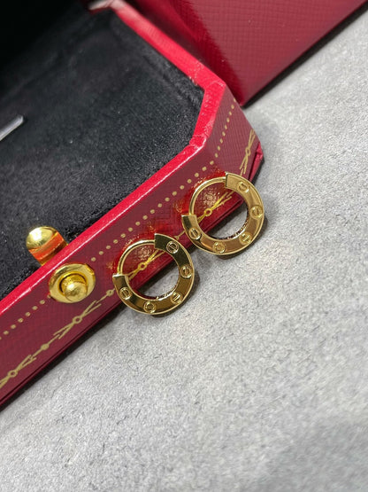 [Regal Gem]LOVE MINI EARRINGS