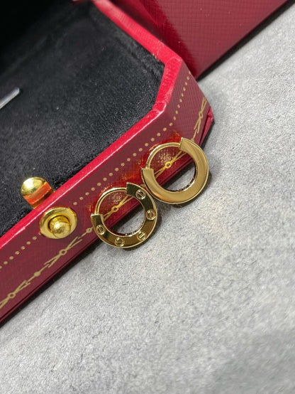 [Regal Gem]LOVE MINI EARRINGS