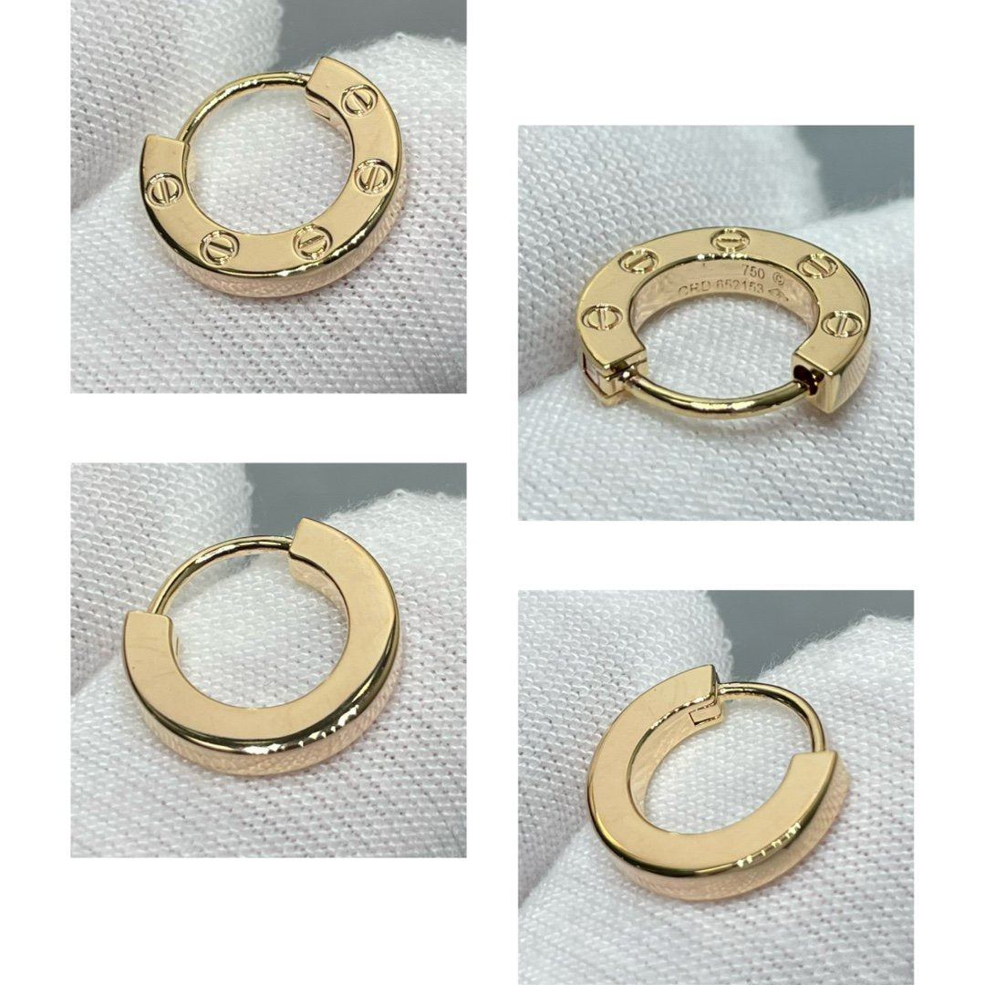 [Regal Gem]LOVE MINI EARRINGS