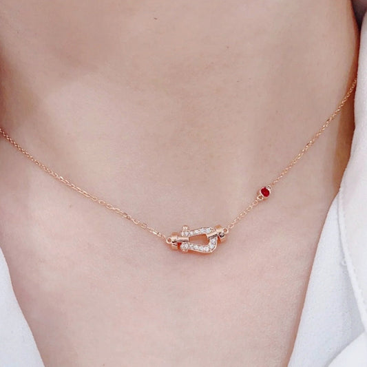 [Regal Gem]FORCE 10 DIAMOND PINK GOLD NECKLACE