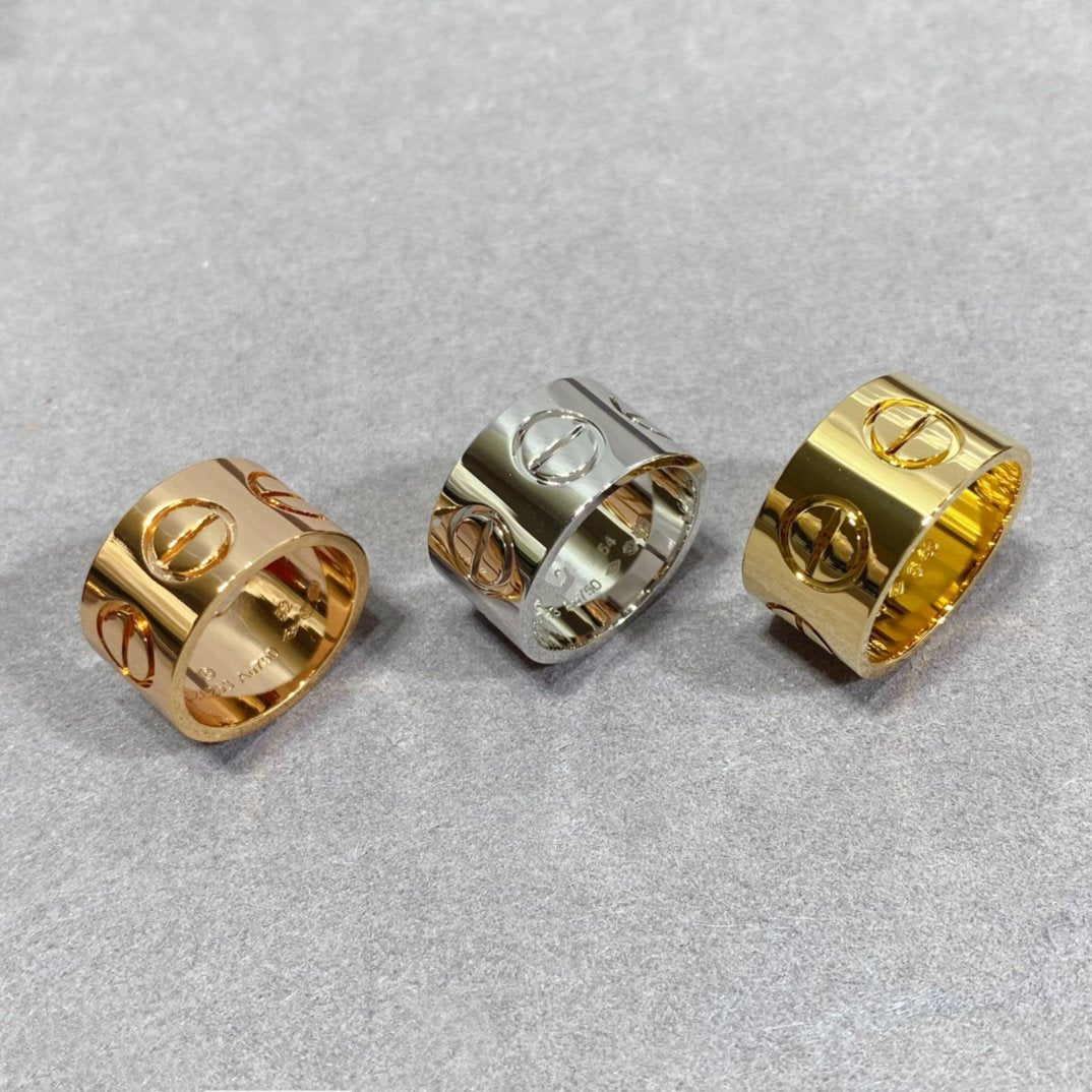 [Regal Gem]LOVE 11MM LARGE RING