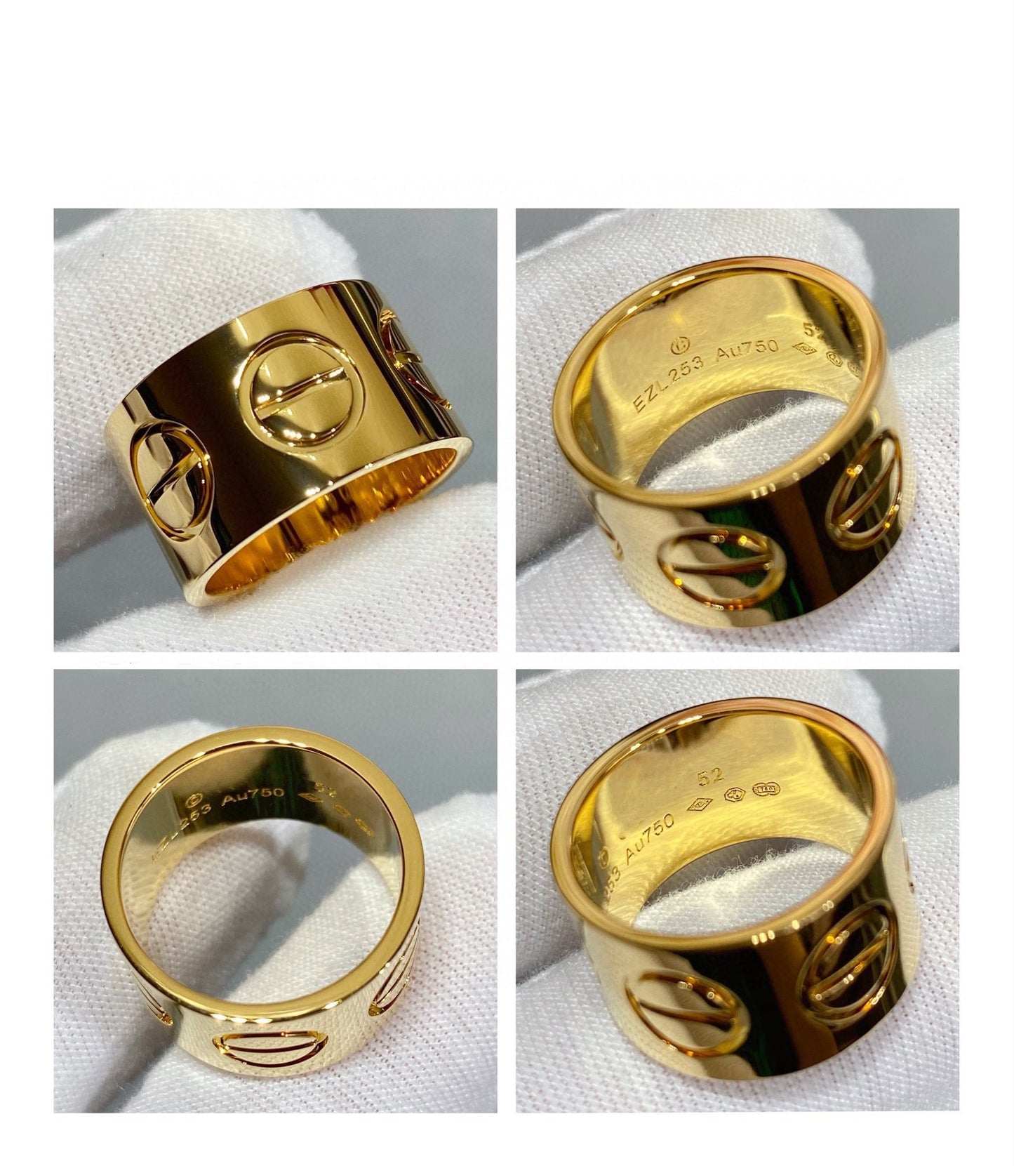 [Regal Gem]LOVE 11MM LARGE RING
