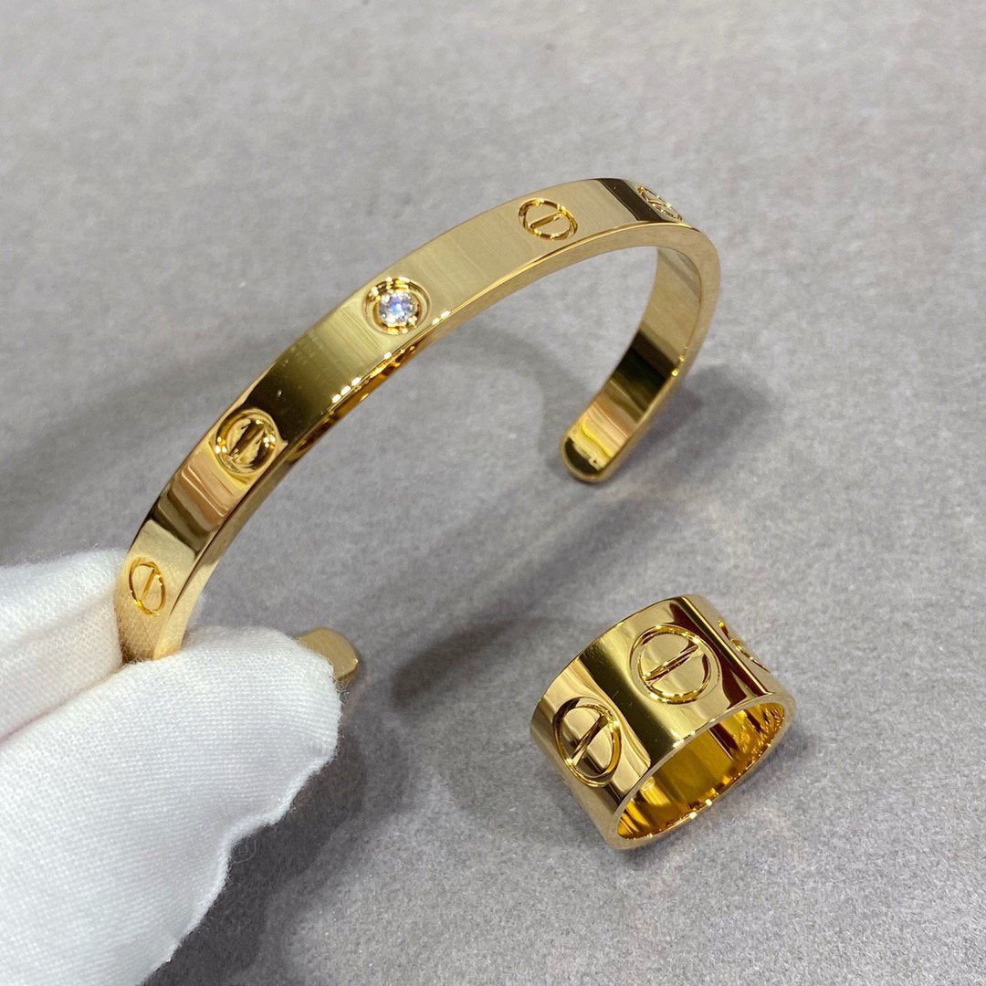 [Regal Gem]LOVE 11MM LARGE RING