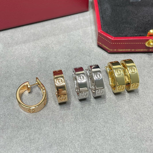 [Regal Gem]LOVE 5.5MM EARRINGS