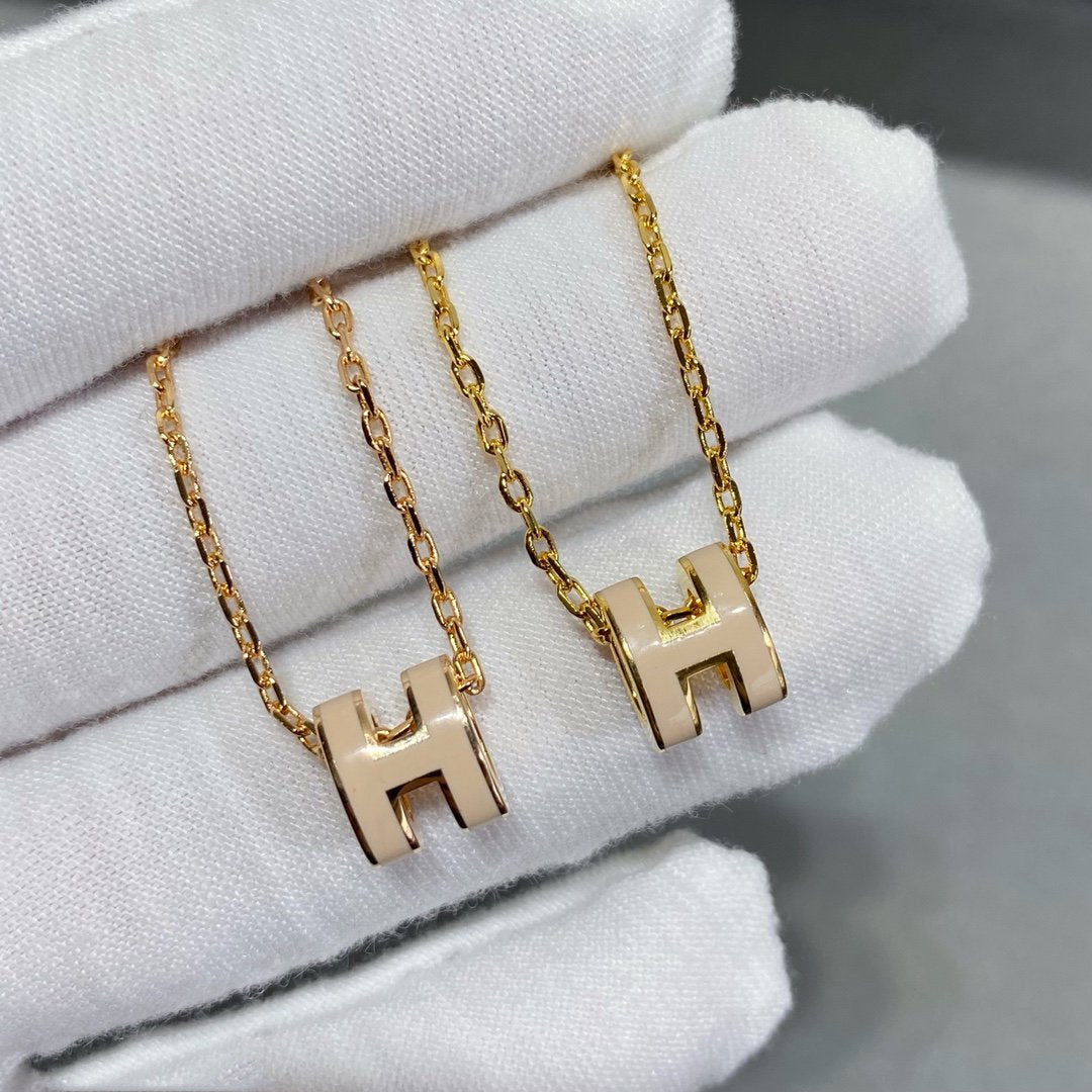 [Regal Gem]MINI POP H NECKLACE