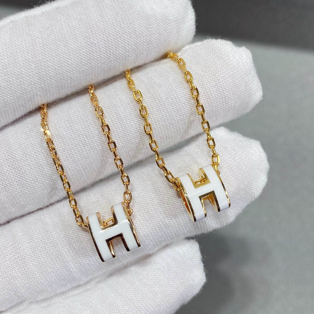 [Regal Gem]MINI POP H NECKLACE