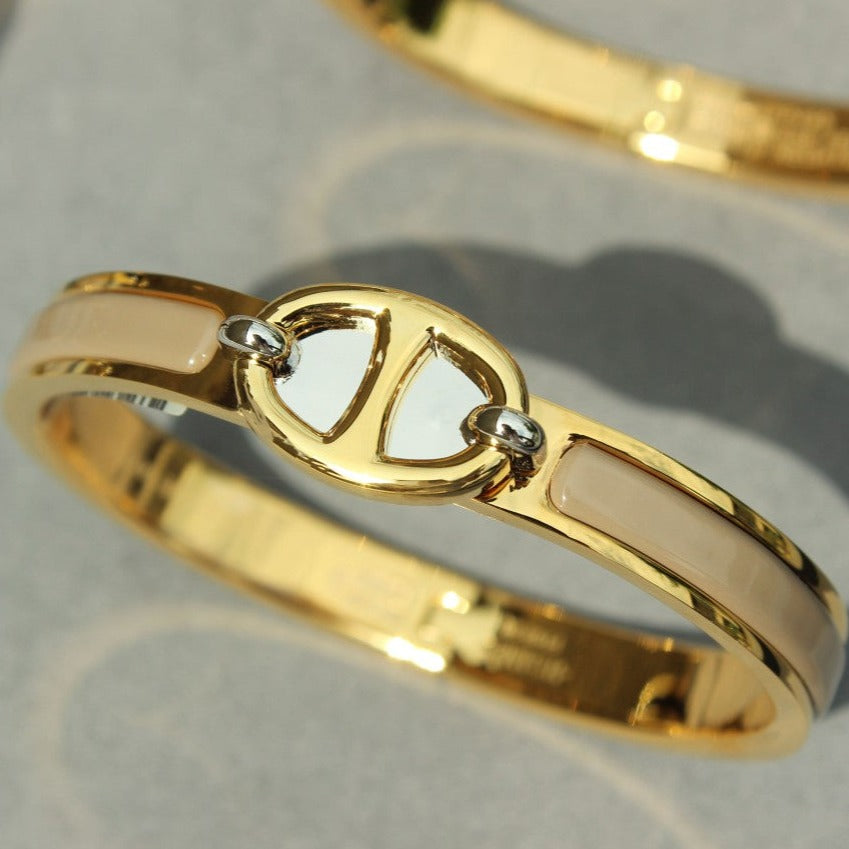 [Regal Gem]CLIC CHAINE GOLD BRACELET