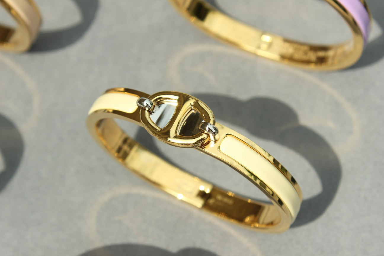[Regal Gem]CLIC CHAINE GOLD BRACELET