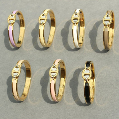 [Regal Gem]CLIC CHAINE GOLD BRACELET