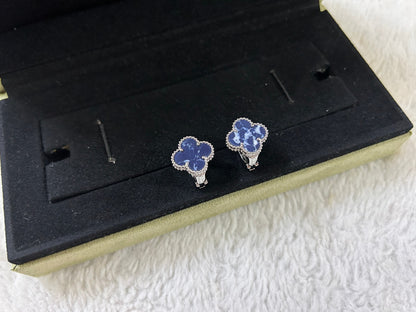 [Regal Gem]CLOVER PIETERSITE MEDIUM STUD EARRINGS