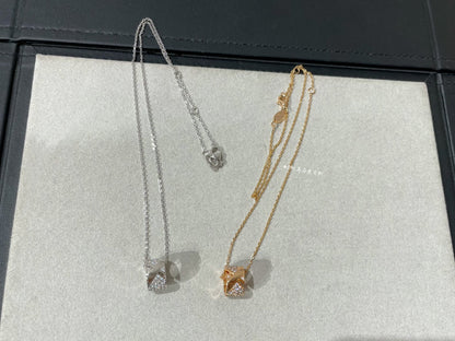 [Regal Gem]LIENS EVIDENCE DIAMOND PAVED NECKLACE