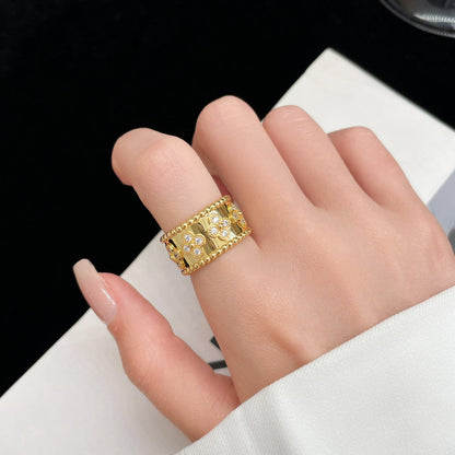 [Regal Gem]PERLEE DIAMOND LARGE RING