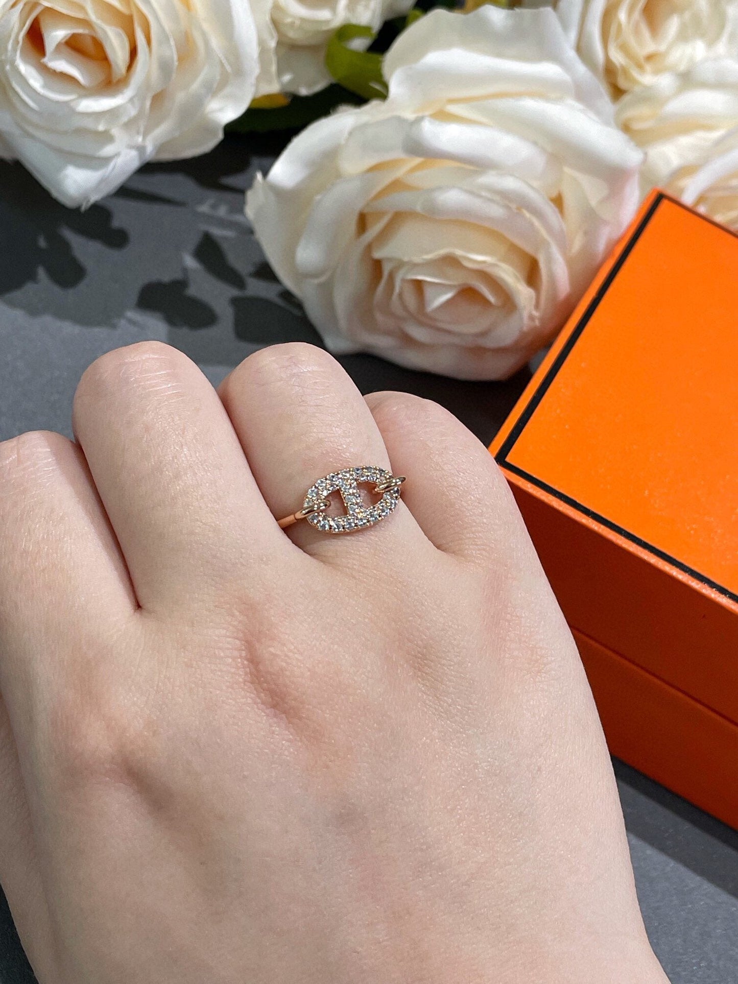 [Regal Gem]RONDE SMALL DIAMOND RING