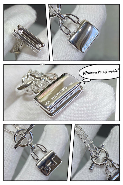 [Regal Gem]CONSTANCE PEDANT SILVER NECKLACE