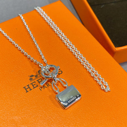 [Regal Gem]CONSTANCE PEDANT SILVER NECKLACE
