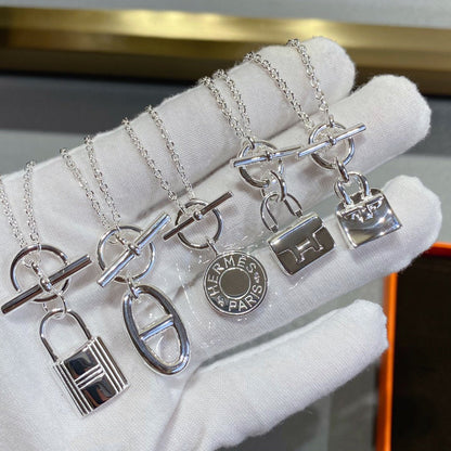 [Regal Gem]CONSTANCE PEDANT SILVER NECKLACE