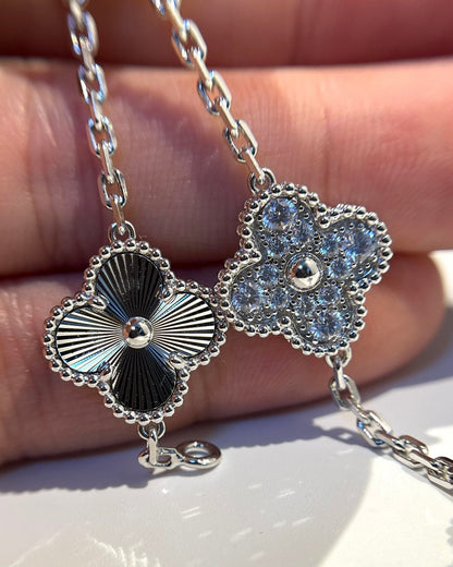 [Regal Gem] CLOVER 5 MOTIF LASER BRACELET COLLECTION