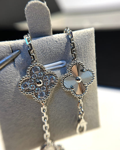 [Regal Gem] CLOVER 5 MOTIF LASER BRACELET COLLECTION