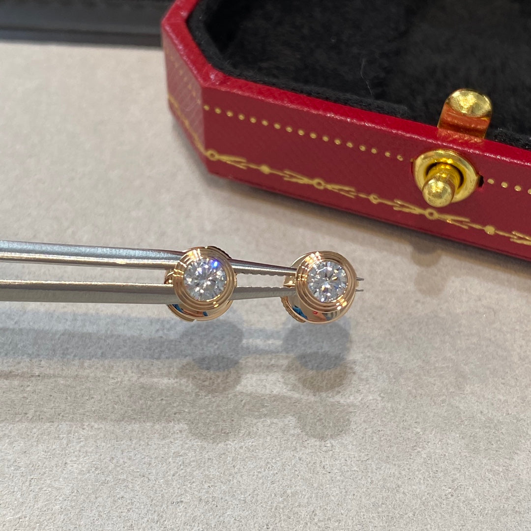 [Regal Gem]DAMOUR DIAMOND EARRINGS