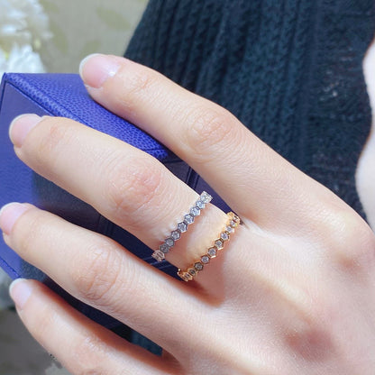 [Regal Gem]BEE LOVE DIAMOND PAVED SMALL RING