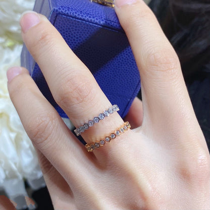 [Regal Gem]BEE LOVE DIAMOND PAVED SMALL RING