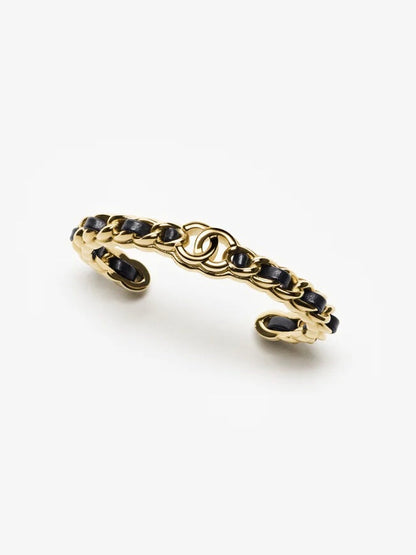 [Regal Gem]Double C Open Bangle