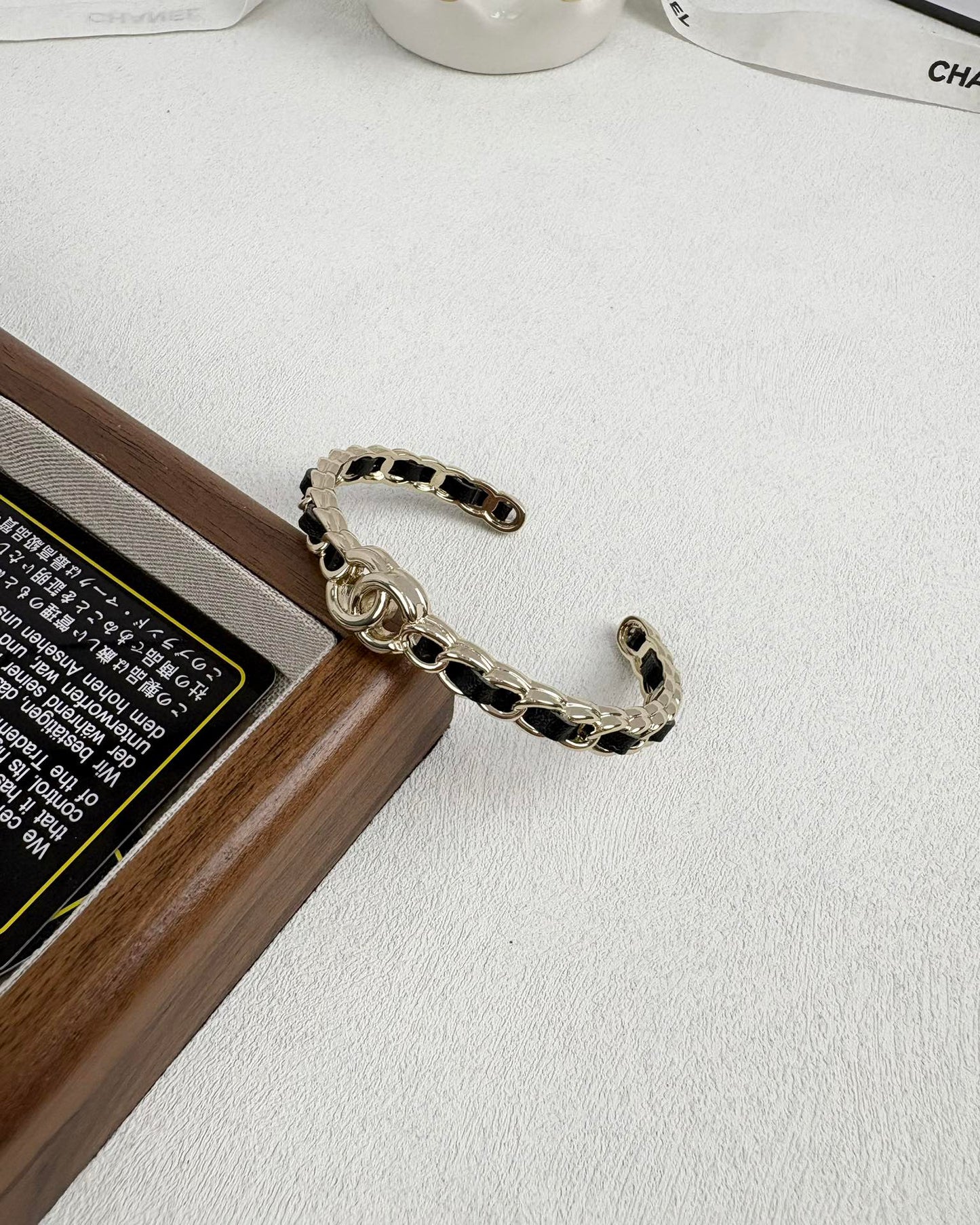 [Regal Gem]Double C Open Bangle