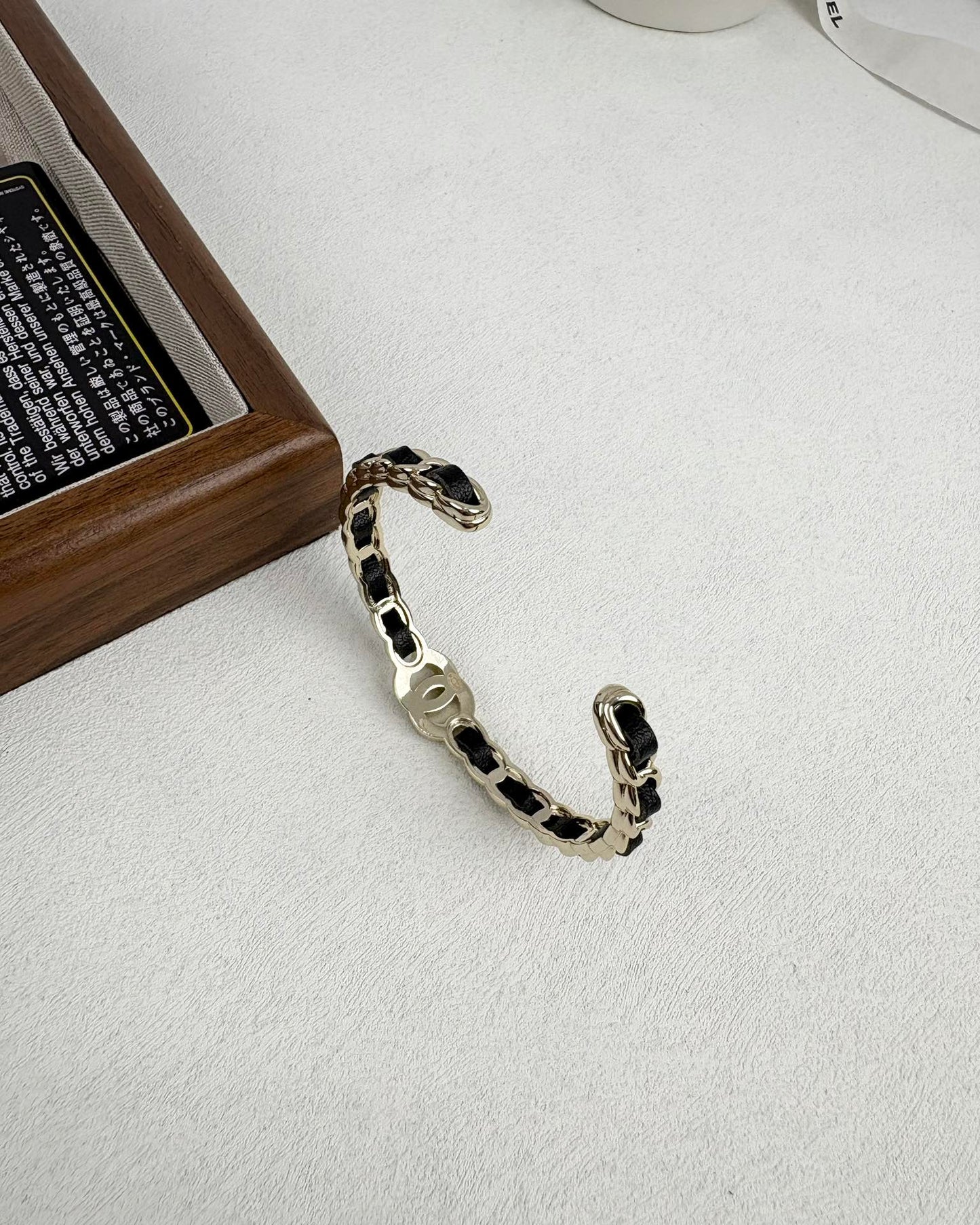 [Regal Gem]Double C Open Bangle