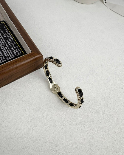 [Regal Gem]Double C Open Bangle