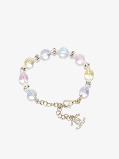 [Regal Gem]Colorful Transparent Resin Bracelet