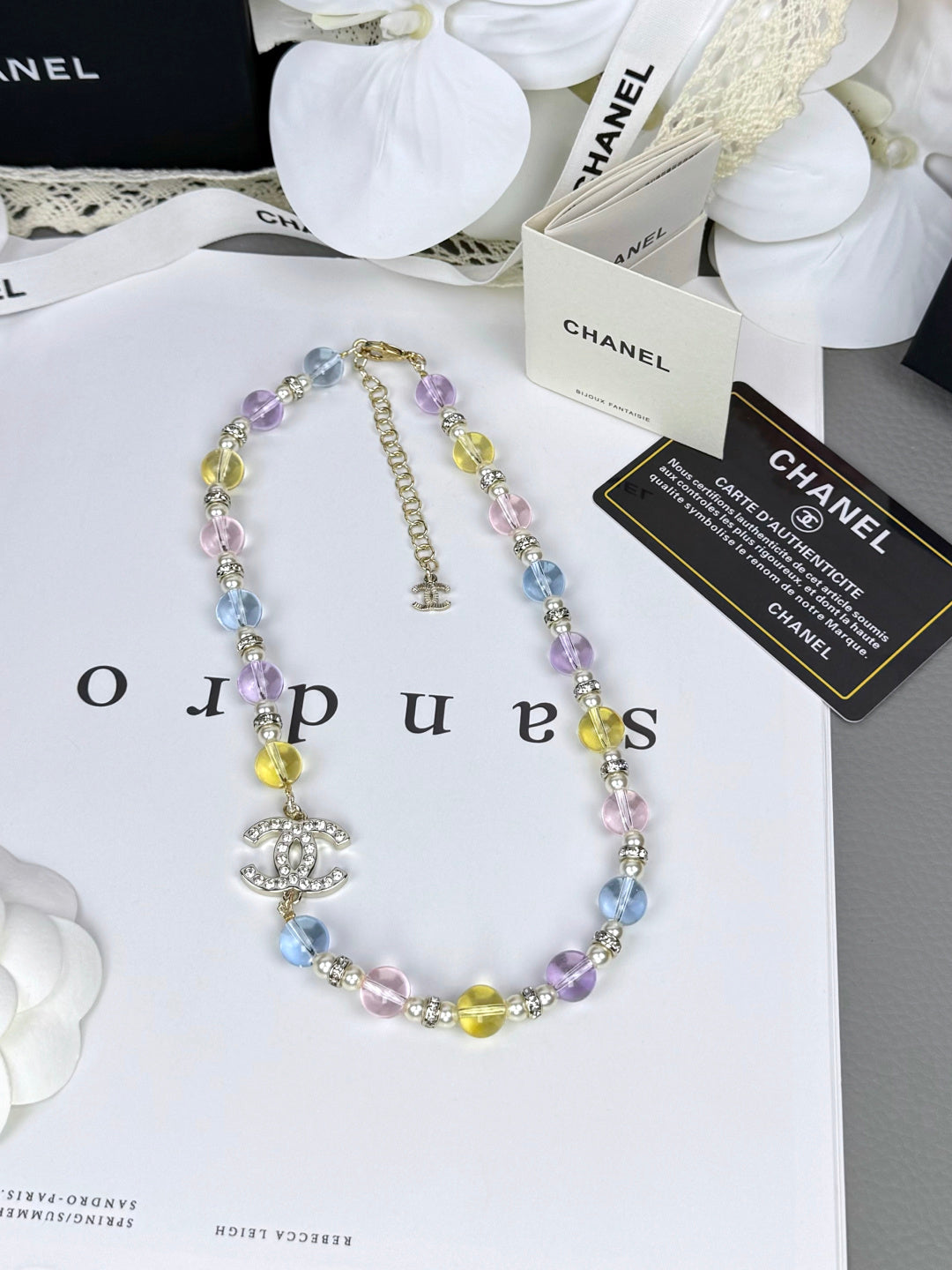 [Regal Gem]26C New Spring Collection Colorful Transparent Resin Necklace