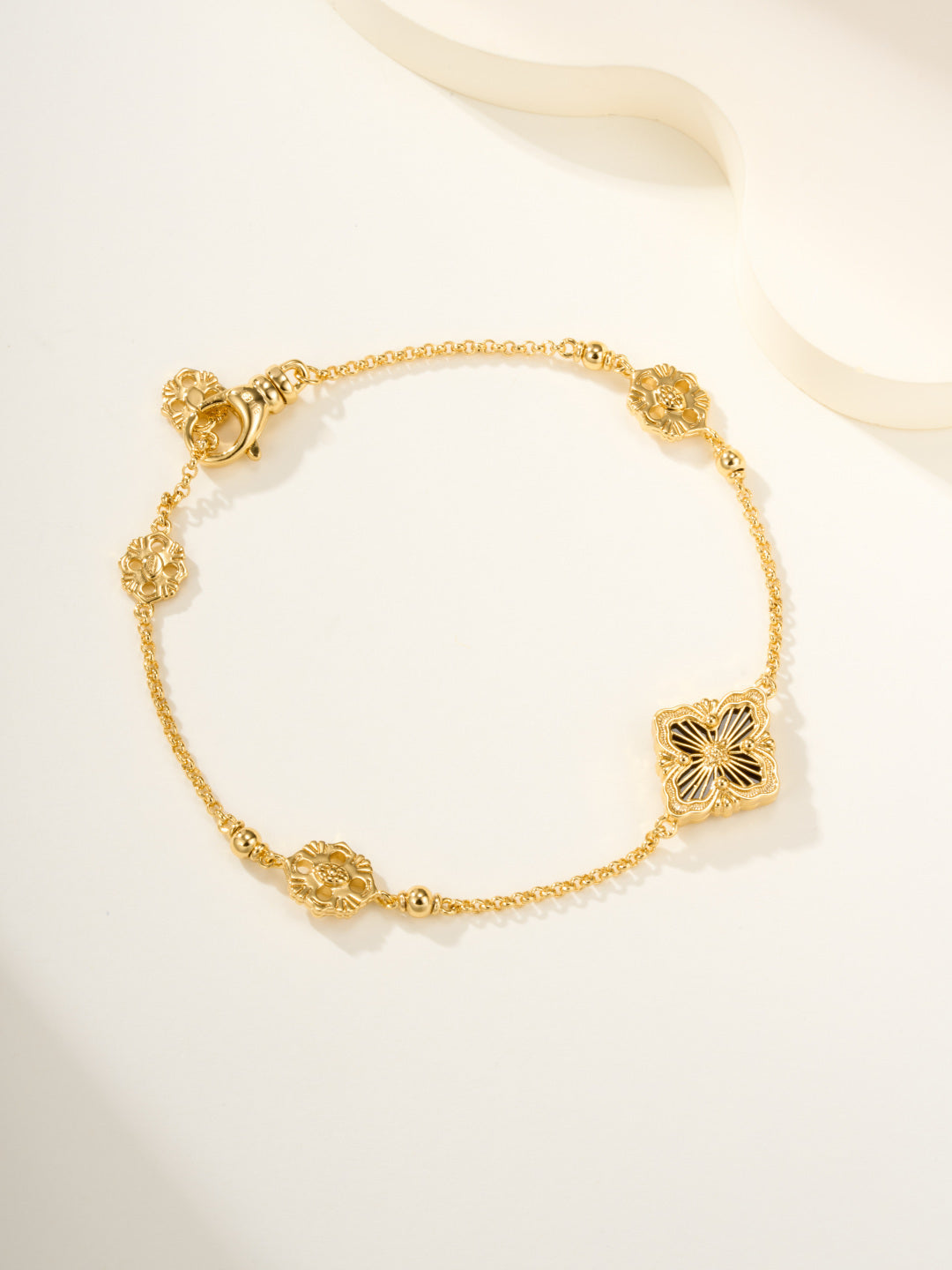 [Regal Gem]B.C.L ENAMELED One-Flower Bracelet£¨Various Colors)
