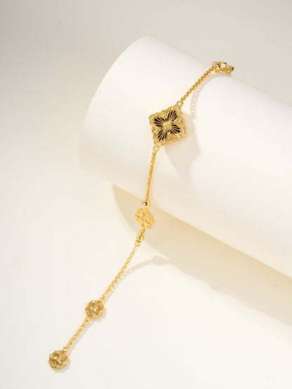 [Regal Gem]B.C.L ENAMELED One-Flower Bracelet£¨Various Colors)