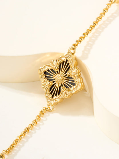 [Regal Gem]B.C.L ENAMELED One-Flower Bracelet£¨Various Colors)