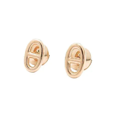 [Regal Gem]CHAINE SMALL EARRINGS GOLD AND SILVER