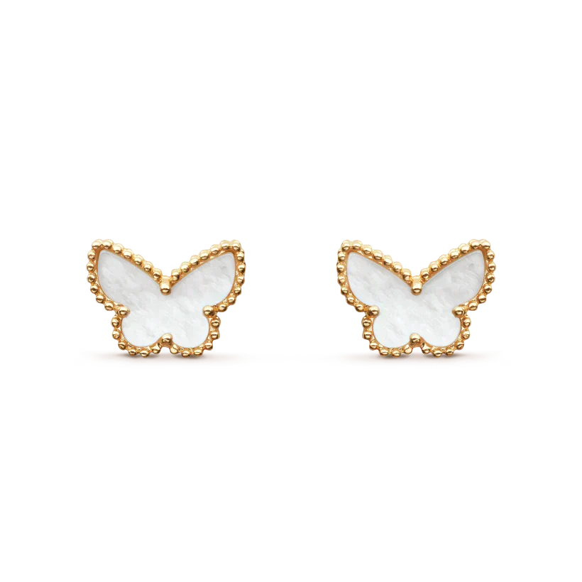 [Regal Gem]SWEET BUTTERFLY MOP EARSTUDS