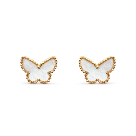 [Regal Gem]SWEET BUTTERFLY MOP EARSTUDS