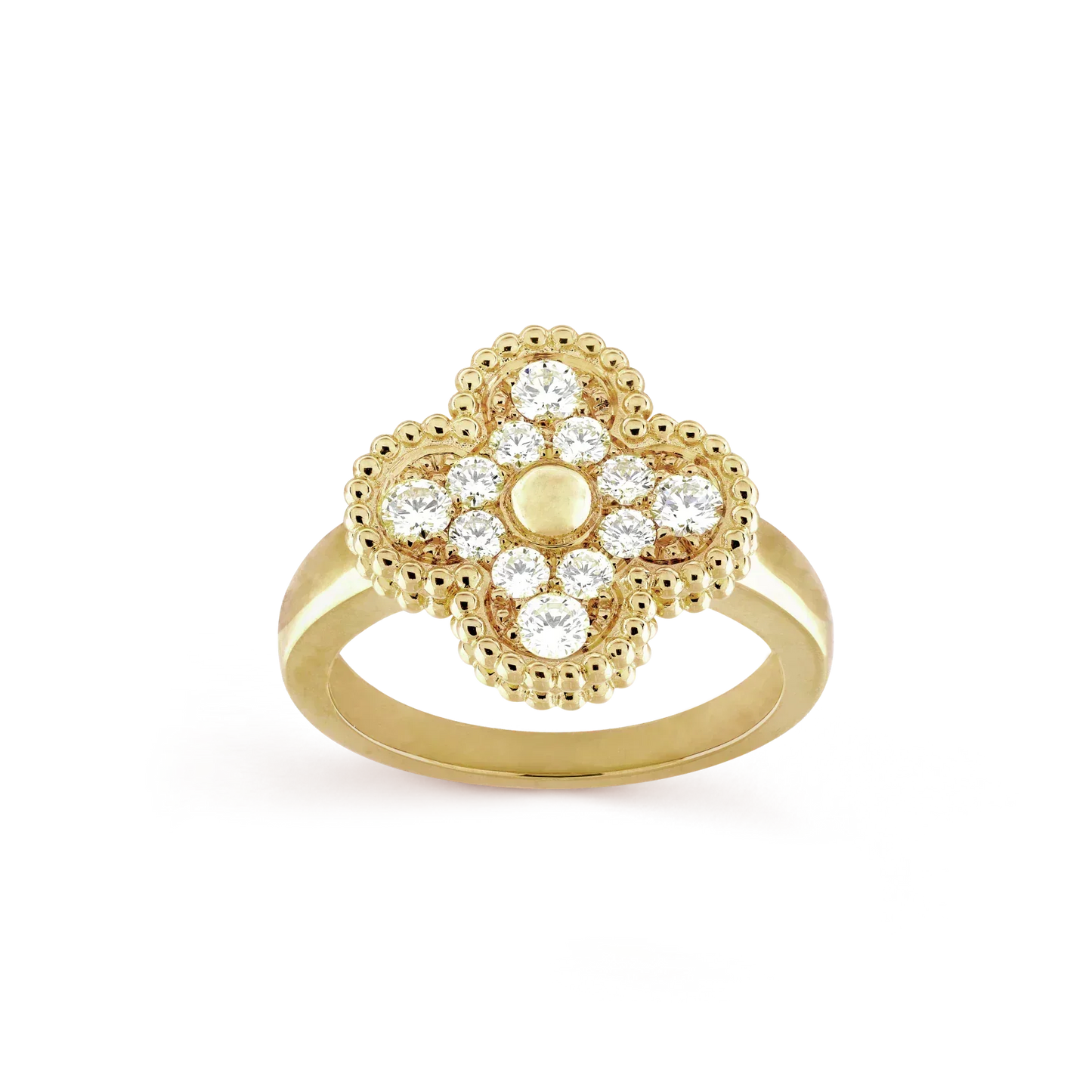 [Regal Gem]CLOVER DIAMOND RING