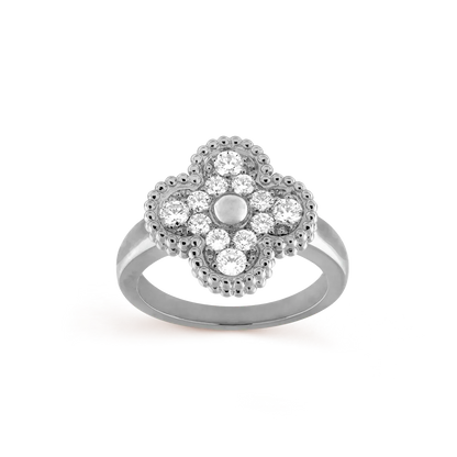 [Regal Gem]CLOVER DIAMOND RING