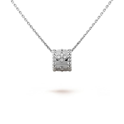 [Regal Gem]PERLEE PEDANT SIVLER DIAMOND NECKLACE