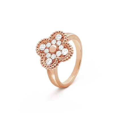 [Regal Gem]CLOVER DIAMOND RING