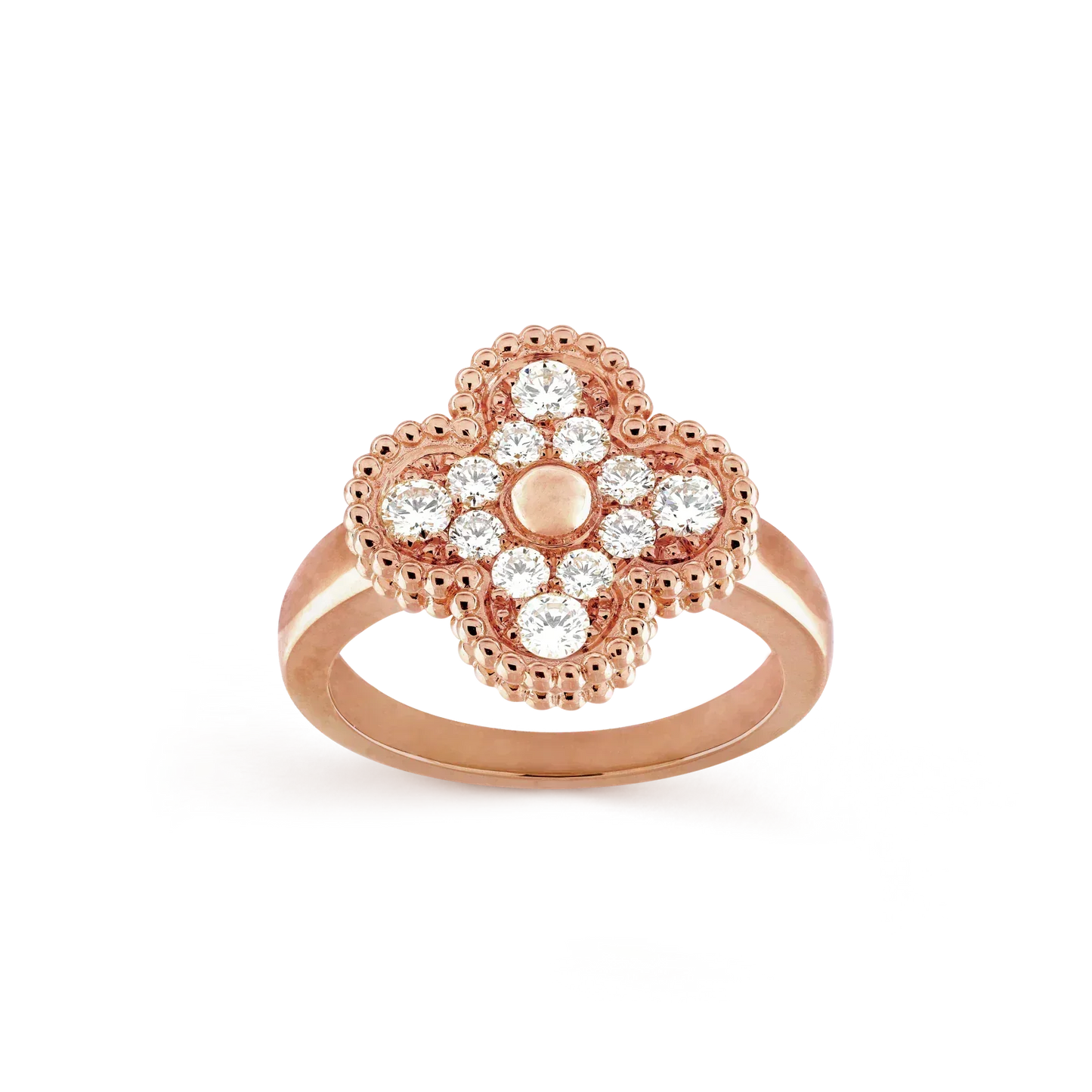 [Regal Gem]CLOVER DIAMOND RING