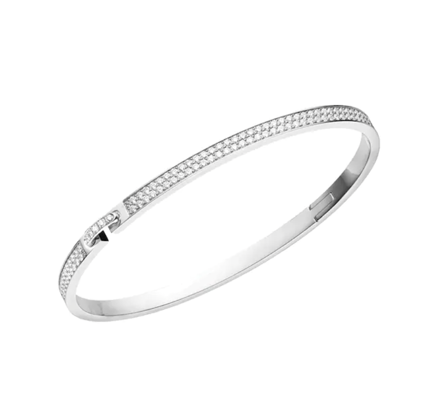 [Regal Gem]LIENS VIDENCE DIAMOND PAVED BRACELET