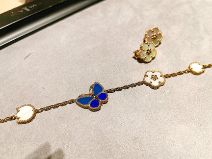 [Regal Gem]2026 NEW SPRING LUCKY 5 MOTIF BRACELET