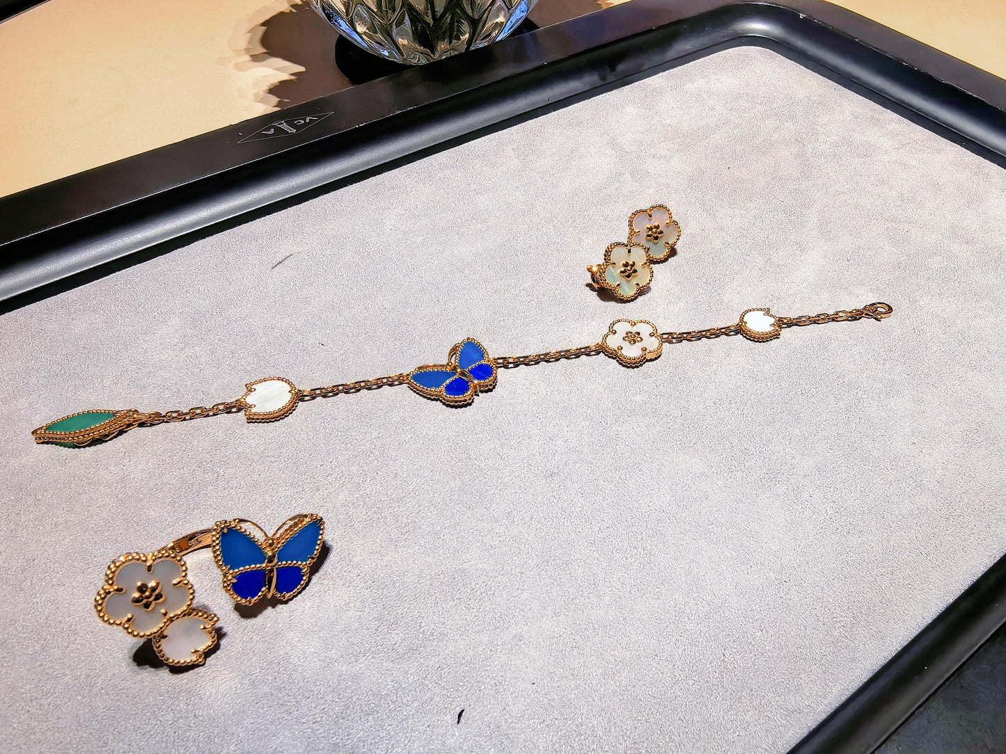 [Regal Gem]2026 NEW SPRING LUCKY 5 MOTIF BRACELET