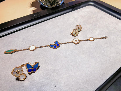 [Regal Gem]2026 NEW SPRING LUCKY 5 MOTIF BRACELET