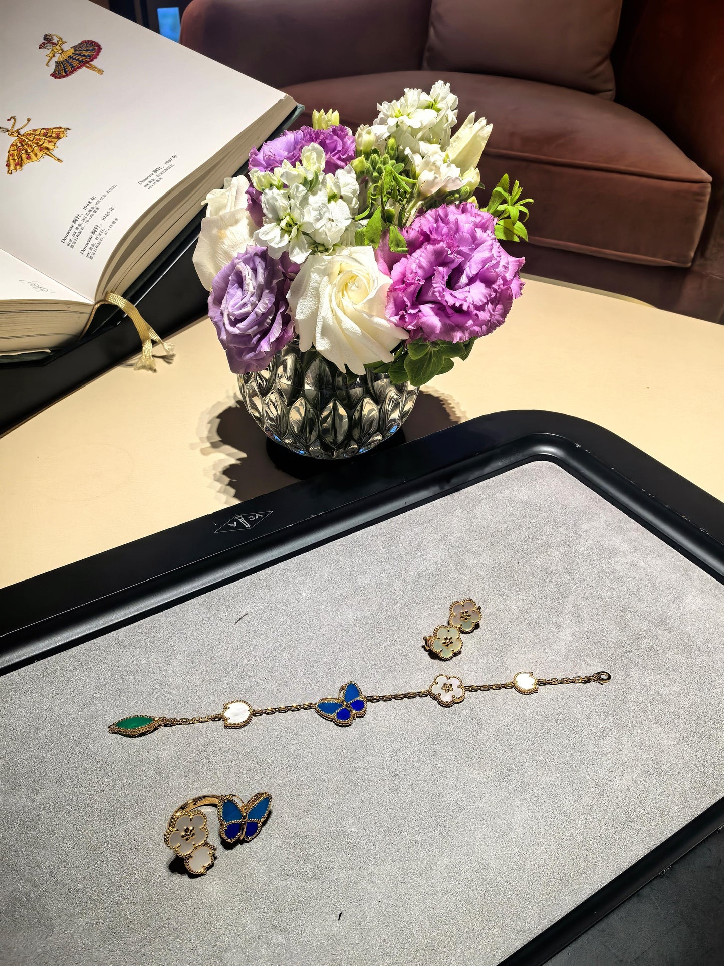 [Regal Gem]2026 NEW SPRING LUCKY 5 MOTIF BRACELET
